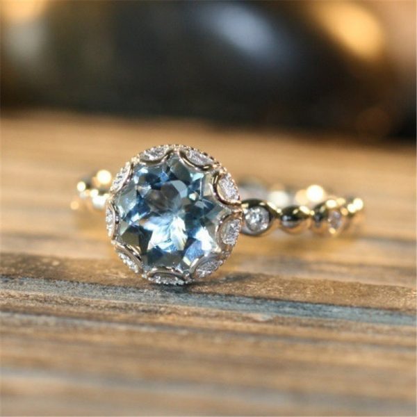 Fashion Female Zircon Personality Creative Ring