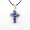 Fashion Natural Stone Cross Necklace