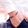 Silver Natural Stone Bracelet