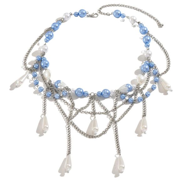 Pendant Necklace Women's Long Clavicle Chain