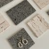Super Beautiful Cave Stone Ins Wind Jewelry Display Props Beige Stone Cushion