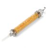 Rhodolite Crushed Stone Wishing Bottle Wing Scepter Jewelry Pendant Crystal Crafts