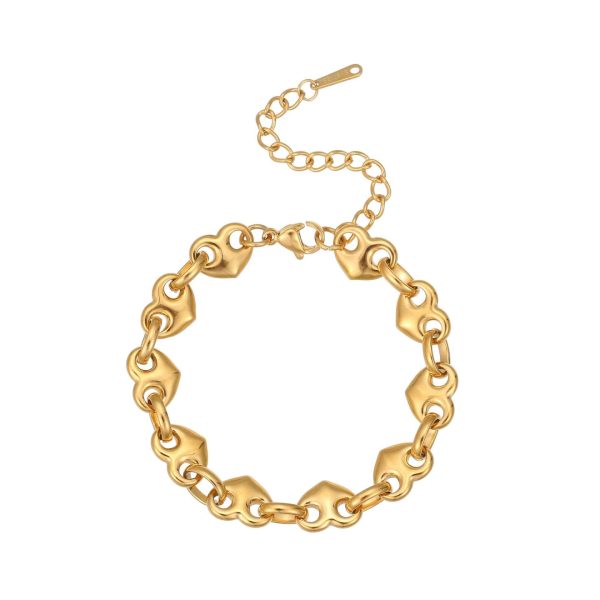 European And American Affordable Luxury Fashion Stainless Steel Bracelet