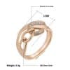 Elegant High Sense Hollow Zircon Vintage Ring