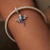 Natural Animal S925 Sterling Silver Ornament Wholesale Beaded Female Accessories