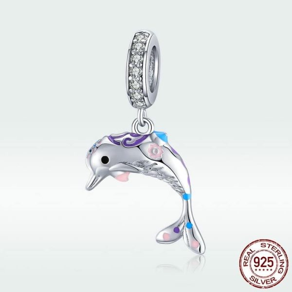 S925 Sterling Silver All-match Diy Beaded Bracelet Accessories Scattered Beads Pendant