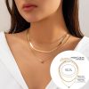 f30d2f1c-cb48-4c53-a3bc-30fa58dcc859_fine.jpeg Snake Bone Chain Contrast Color Necklace Women's Versatile Diamond
