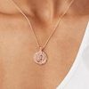 Amazon Personalized Carved Coin Pendant Beautiful Bohemian Necklace Romantic