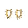 Micro Set Zircon Pointed Earrings Jewelry