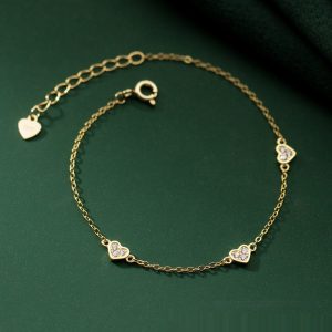 S925 Sterling Silver Diamond Bracelet
