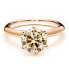 Moissanite Ring Female S925 Silver 18K Gold Plating