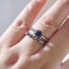 S925 Sterling Silver Moissanite Ring Wear