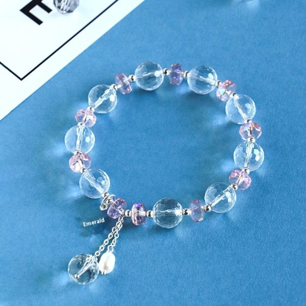 Temperament Wild White Crystal Bracelet For Women