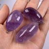 Natural Stone Unshaped Amethyst Pendant DIY Jewelry Accessories