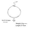 Shell Charm Star INSPIRA Sun Stainless Steel Bracelet