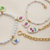 Stainless Steel Pearl Bracelet For Women