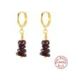 Profiled Natural Stone Earrings Eardrops