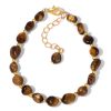Accompanying Stone Beads Bracelet Women's Irregular Stone Lobster Buckle