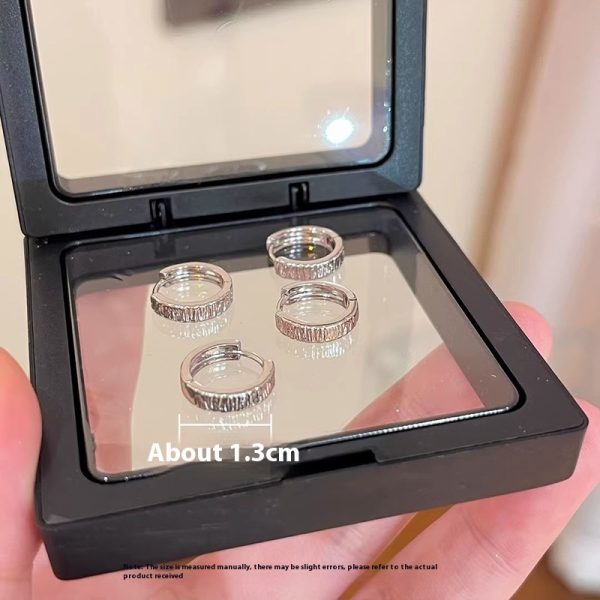 Geometric Circle Ear Clip Women's Simple Bracelet Earrings