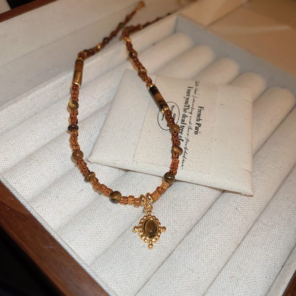 Sun Pendant Stainless Steel Necklace