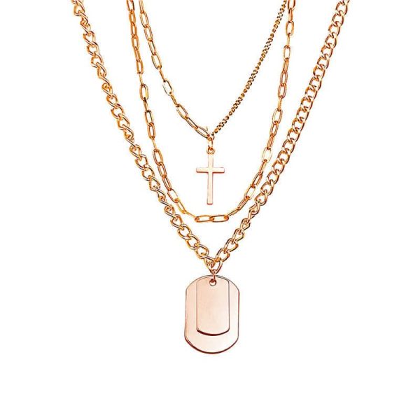 Multi Layered Minimalist Sweater Chain For Students