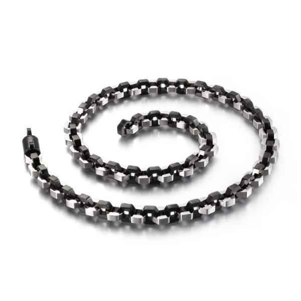 Creative Titanium Steel Unique Geometric Necklace