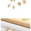 Special-interest Design Women's Cute Liquid Butterfly Earrings 6-piece Set