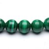 Natural Stone Healing Stone Beaded Bracelet Stainless Steel