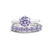 S925 Sterling Silver Moissanite Ring Wear
