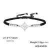 Stainless Steel Bracelet Simple And Adjustable Red Rope Bracelet