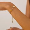 Affordable Luxury Fashion Simple Love Stainless Steel Bracelet