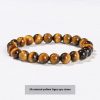 Natural Crystal Tigereye Agate Bracelet