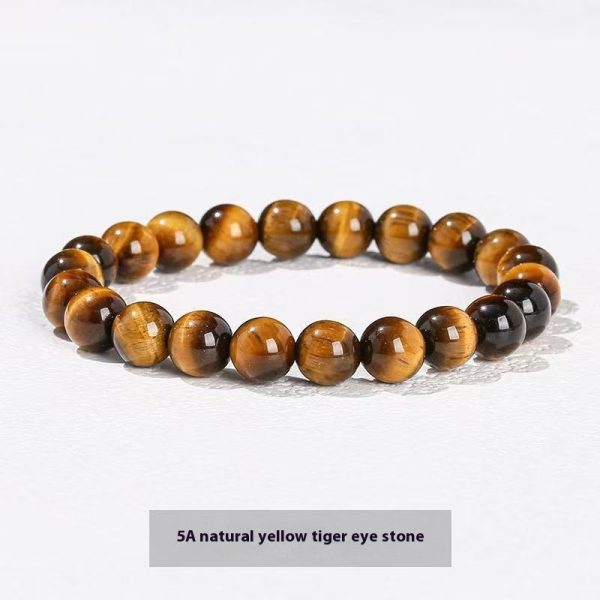 Natural Crystal Tigereye Agate Bracelet