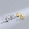 New Fashion Round Bag Set Earrings