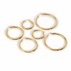 Stainless Steel Exaggerated Circle Hollow High-grade Earrings