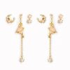 f9501572-a9ce-4a8f-8454-c643eb030a82.jpg Zircon Chain Stud 925 Silver Pin Earrings Set