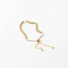 Pull Positioning Bead Chain Freshwater Pearl Bracelet