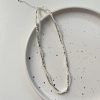 Double-layer Winding Small Pieces Of Silver Pearl Necklace For Women