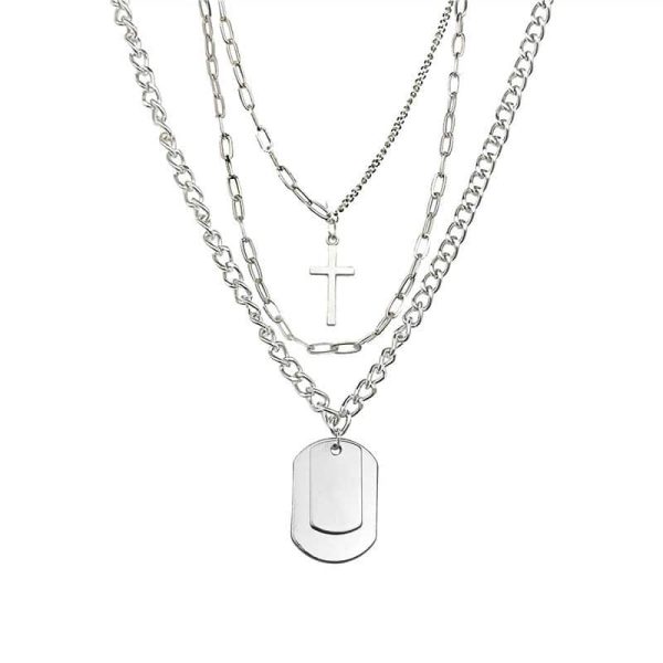 Multi Layered Minimalist Sweater Chain For Students