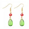 Anime Howl's Moving Castle Water Drop Resin Earrings Necklace Jewelry Set