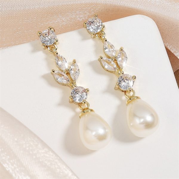 Women's Long Temperament Water Drop Eardrops