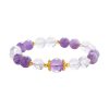 Amethyst Lucky Beads Bracelet For Women