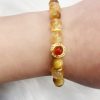 Handmade Women's Bracelet Natural Citrine Bracelet