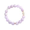 Natural Spodumene Purple Bracelet For Women