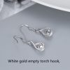 Silver Drop-shaped Pearl Set Fashion Creative Jewelry DIY
