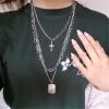 Multi Layered Minimalist Sweater Chain For Students