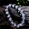 Women's Natural White Ghost Pyramid Bracelet