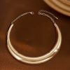 Exaggerated Personalized Geometric Wave Design Collar High-grade Versatile Necklace