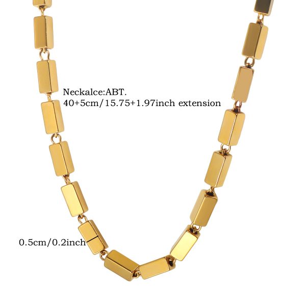 Stainless Steel Jewelry Set Fashion Minimalist Design