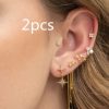 Silver Needle Minority Simple Ear Cultivation Set Micro-inlay